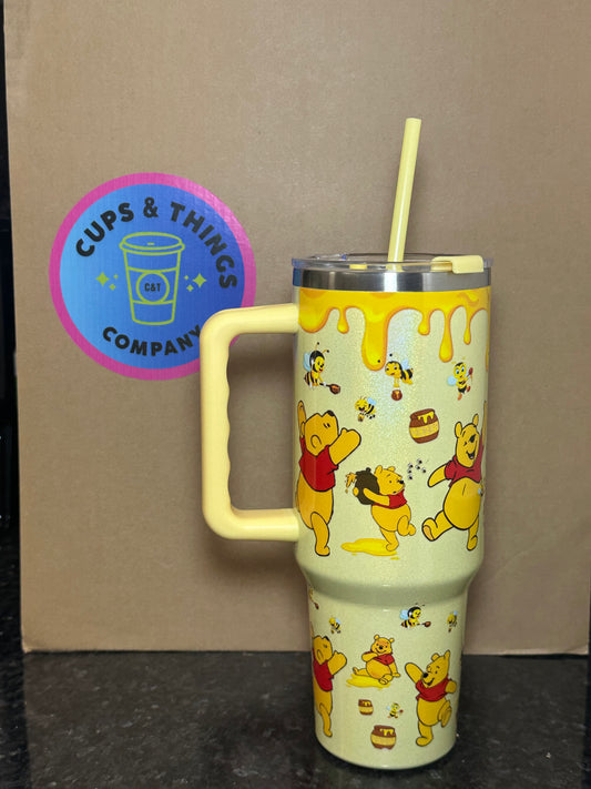 Winnie Pooh 40 oz Tumbler