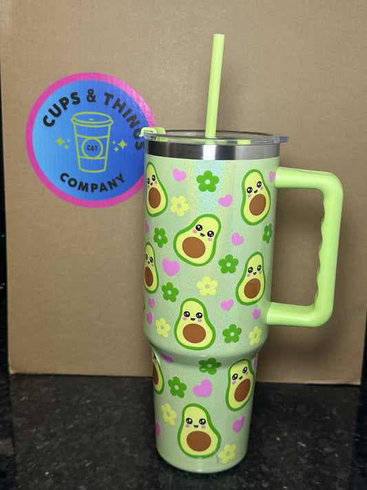 Aguacates 40 oz Tumbler