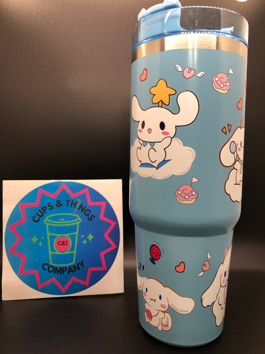 Cinammon HelloKitty Blue Cup