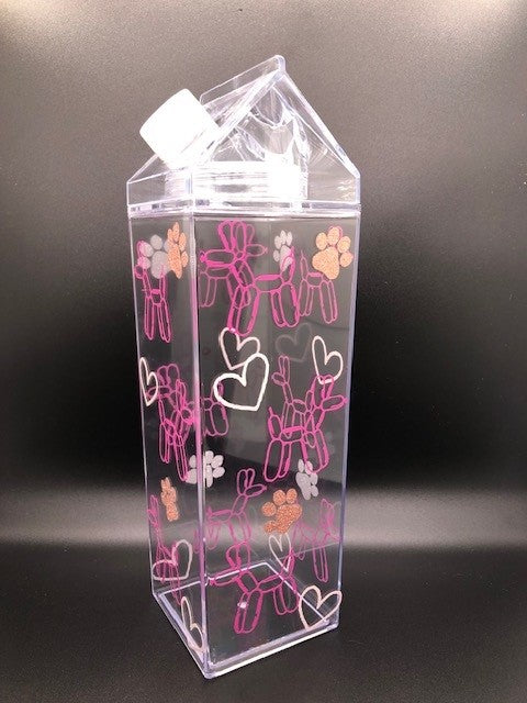Balloon Dog Milk Carton