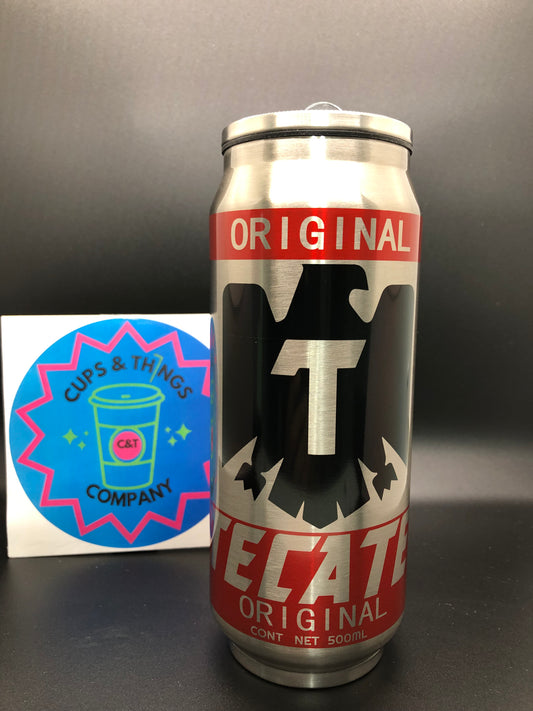 Tecate Stainless Steel Cup