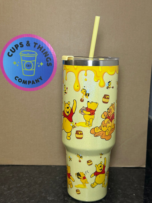 Winnie Pooh 40 oz Tumbler