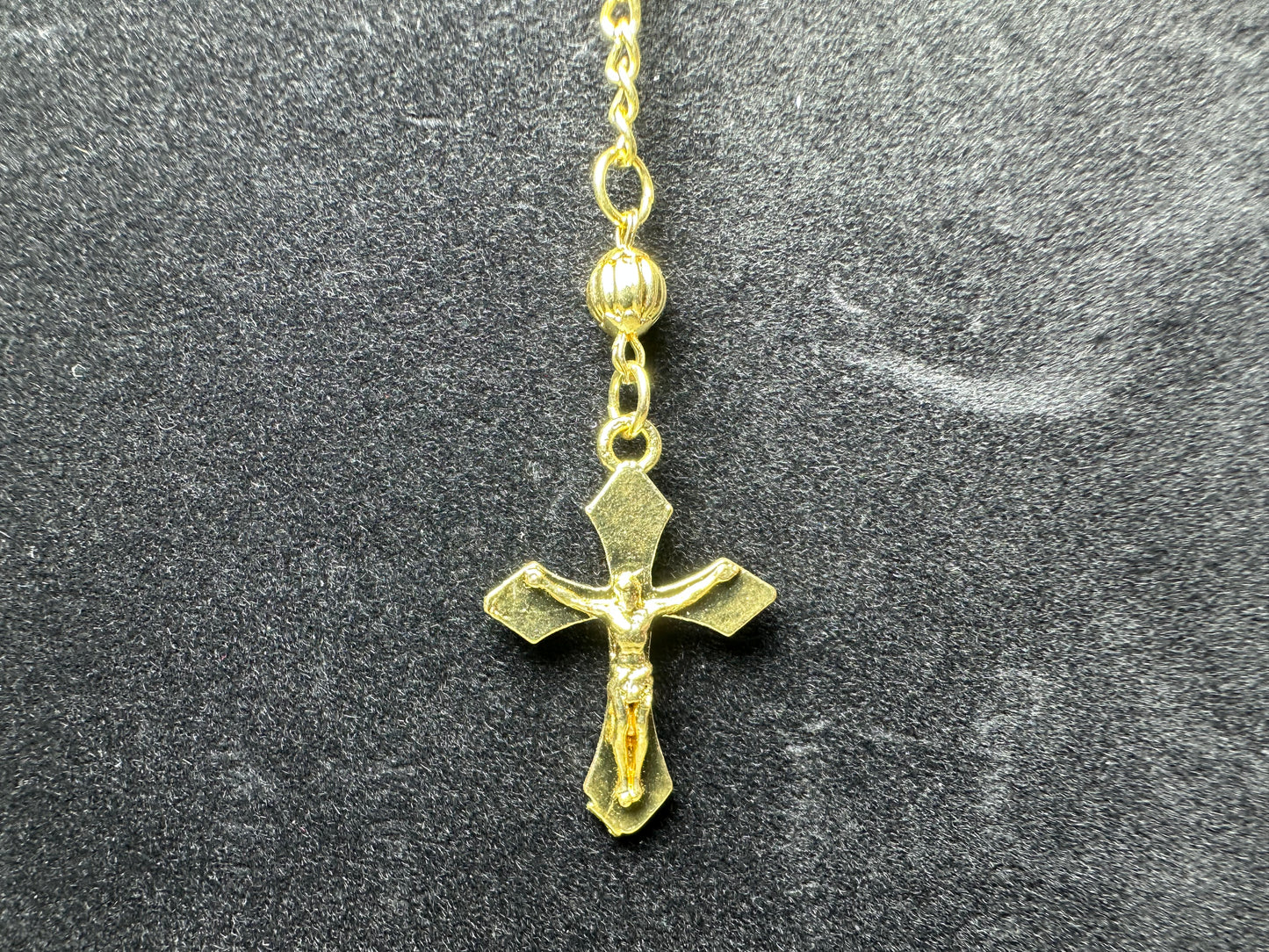 14K Gold Plated Rosary